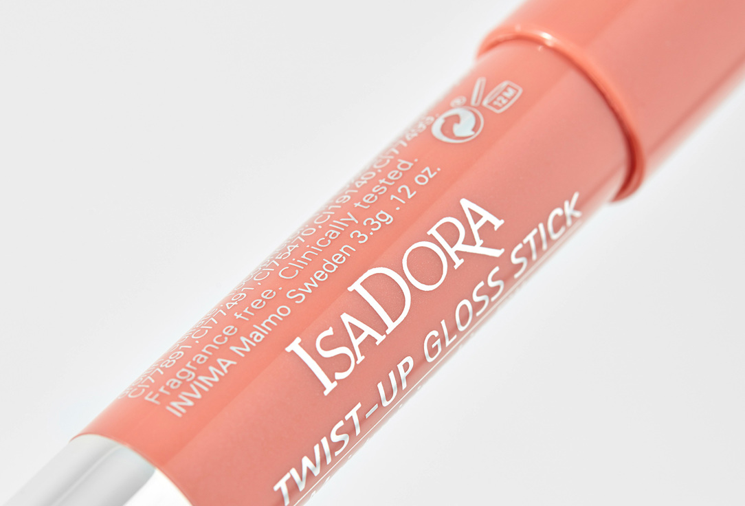 IsaDora moisturizing lip gloss Twist-up Gloss Stick 16, Milk´n chocolate 3.3 g IsaDora moisturizing lip gloss Twist-up Gloss Stick
