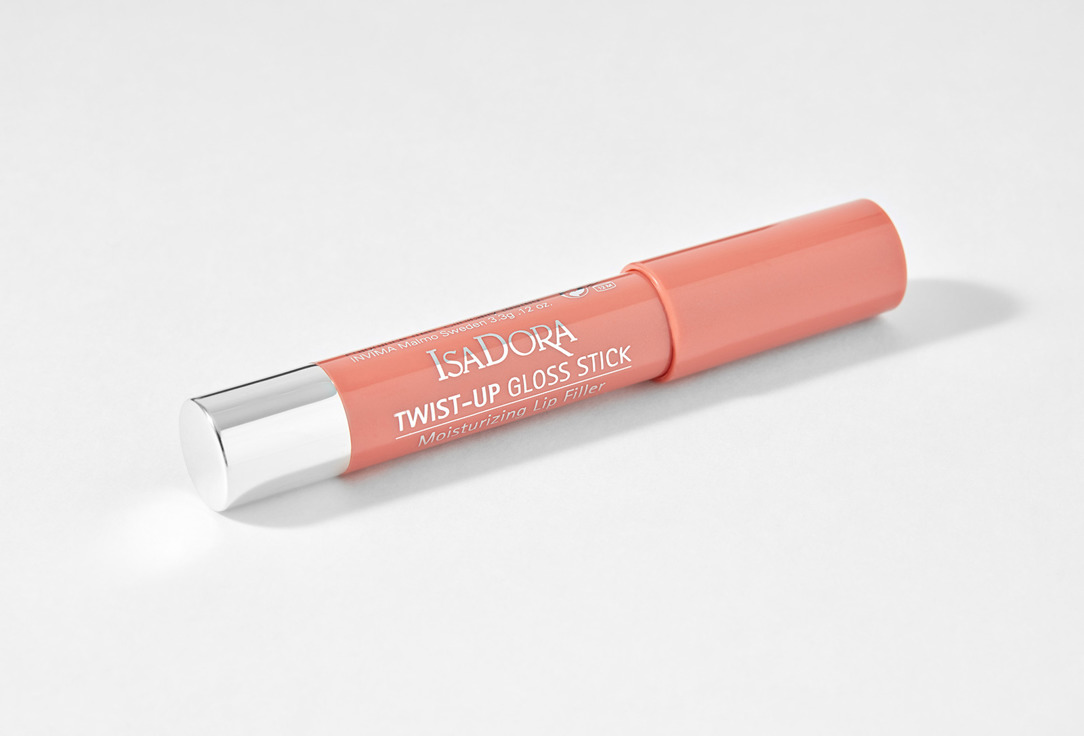 IsaDora moisturizing lip gloss Twist-up Gloss Stick 16, Milk´n chocolate 3.3 g IsaDora moisturizing lip gloss Twist-up Gloss Stick