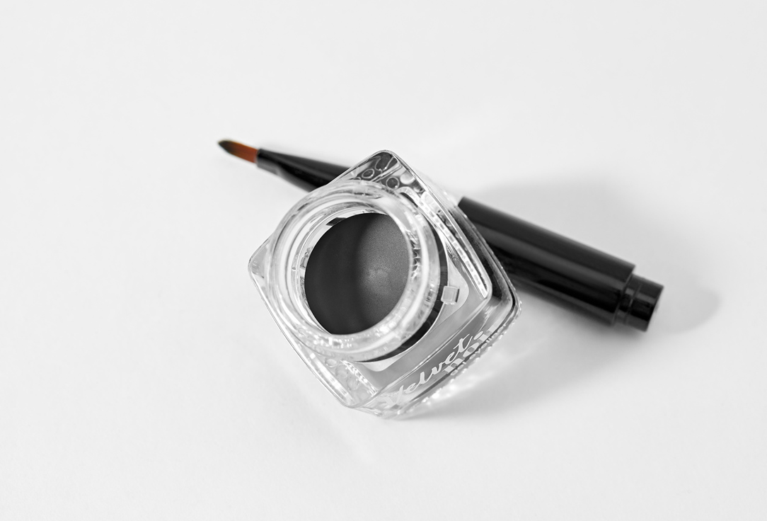 Vivienne Sabo Gel Eyeliner with brush Velvet Noir 01 1.7 g Vivienne Sabo Gel Eyeliner with brush Velvet Noir