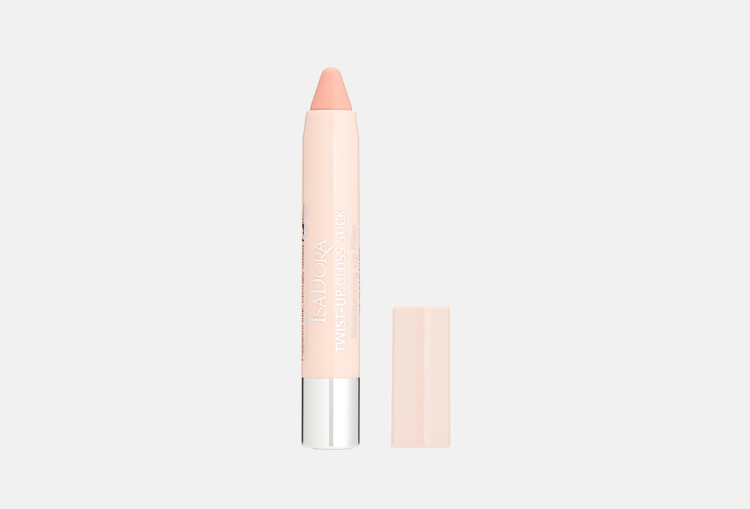 IsaDora Блеск-карандаш для губ Twist-up Gloss Stick 29, Clear Nude 3.3 г IsaDora Блеск-карандаш для губ Twist-up Gloss Stick