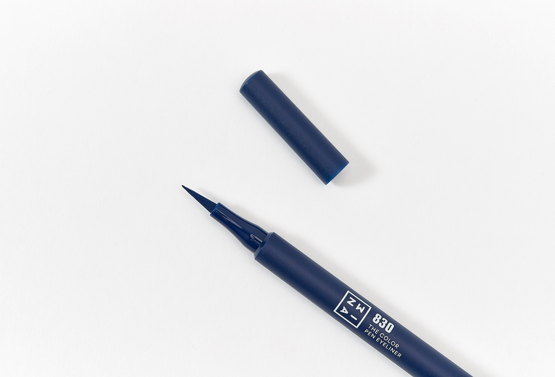3INA Long-Lasting, Matte Eyeliner The Color Pen Eyeliner 830, Navy blue 1 ml 3INA Long-Lasting, Matte Eyeliner The Color Pen Eyeliner