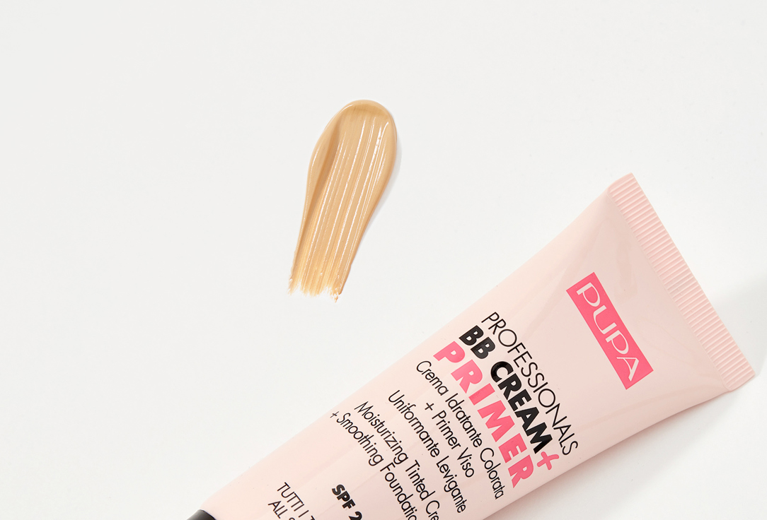 Pupa Moisturizing Primer-Foundation SPF20 BB Cream + PRIMER