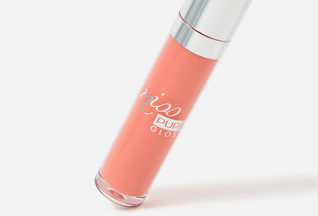 Pupa Ultra-Shiny Lip Gloss MISS PUPA GLOSS 202, Frosted apricot 5 ml Pupa Ultra-Shiny Lip Gloss MISS PUPA GLOSS