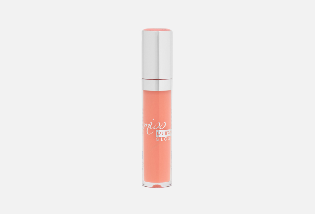 Pupa Ultra-Shiny Lip Gloss MISS PUPA GLOSS 202, Frosted apricot 5 ml Pupa Ultra-Shiny Lip Gloss MISS PUPA GLOSS