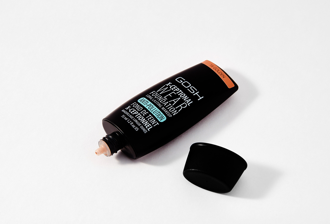 Gosh Long-lasting Matte Foundation X-CEPTIONAL WEAR 16, Golden 30 ml Gosh Long-lasting Matte Foundation X-CEPTIONAL WEAR