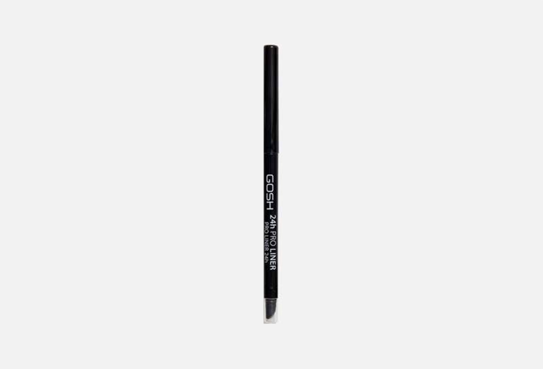 Gosh Long-lasting Creamy Eyeliner Pencil 24H PRO LINER 002, Carbon black 0.35 g Gosh Long-lasting Creamy Eyeliner Pencil 24H PRO LINER