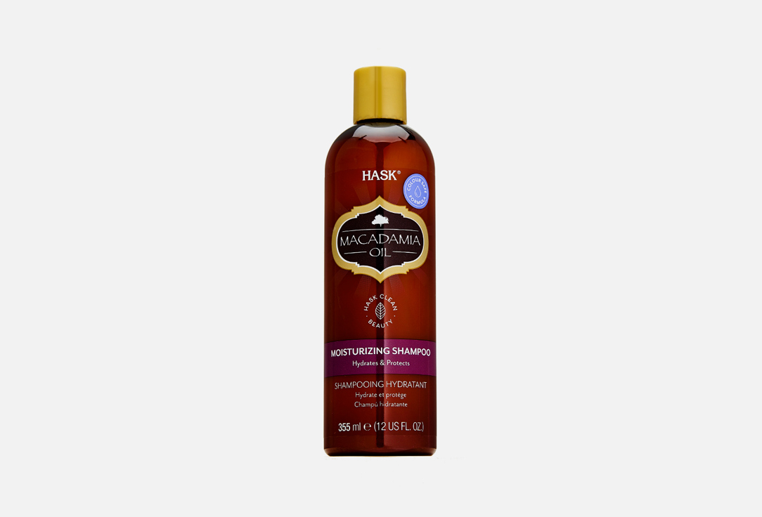 Hask Moisturizing Hair Shampoo Macadamia Oil 355 ml Hask Moisturizing Hair Shampoo Macadamia Oil
