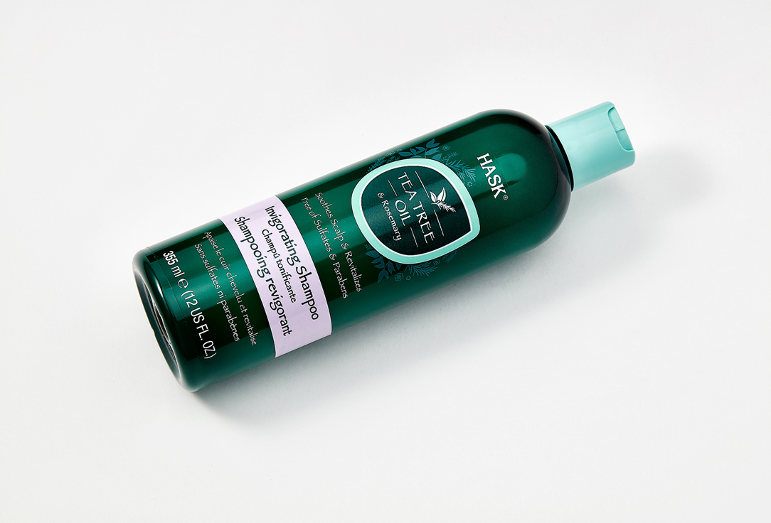 Hask Invigorating & Revitalizing Hair Shampoo Tea Tree Oil & Rosemary 355 ml Hask Invigorating & Revitalizing Hair Shampoo Tea Tree Oil & Rosemary