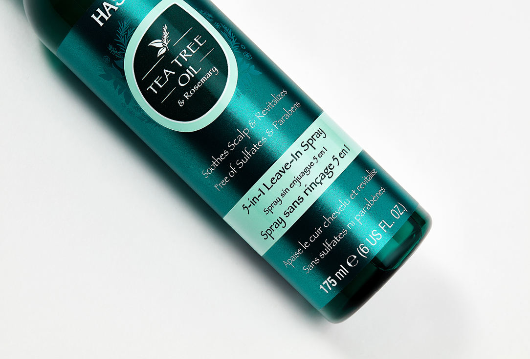 Hask Sulfate Free Leave-in Revitalizing hair spray 5-in-1 Tea Tree Oil & Rosemary 175 ml Hask Sulfate Free Leave-in Revitalizing hair spray 5-in-1 Tea Tree Oil & Rosemary