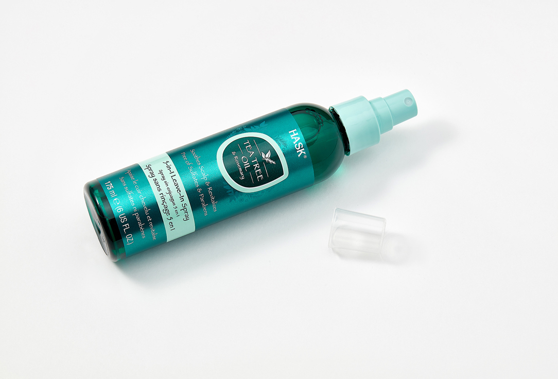 Hask Sulfate Free Leave-in Revitalizing hair spray 5-in-1 Tea Tree Oil & Rosemary 175 ml Hask Sulfate Free Leave-in Revitalizing hair spray 5-in-1 Tea Tree Oil & Rosemary