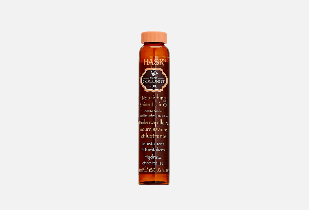 Hask Nourshing Shine Oil Coconut Oil 18 ml Hask Nourshing Shine Oil Coconut Oil