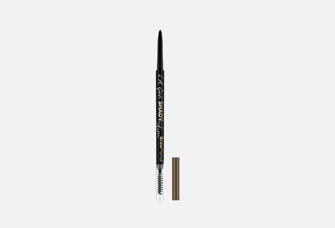 L.A. Girl Retractable Brow Pencil with Spoolie Shady Slim