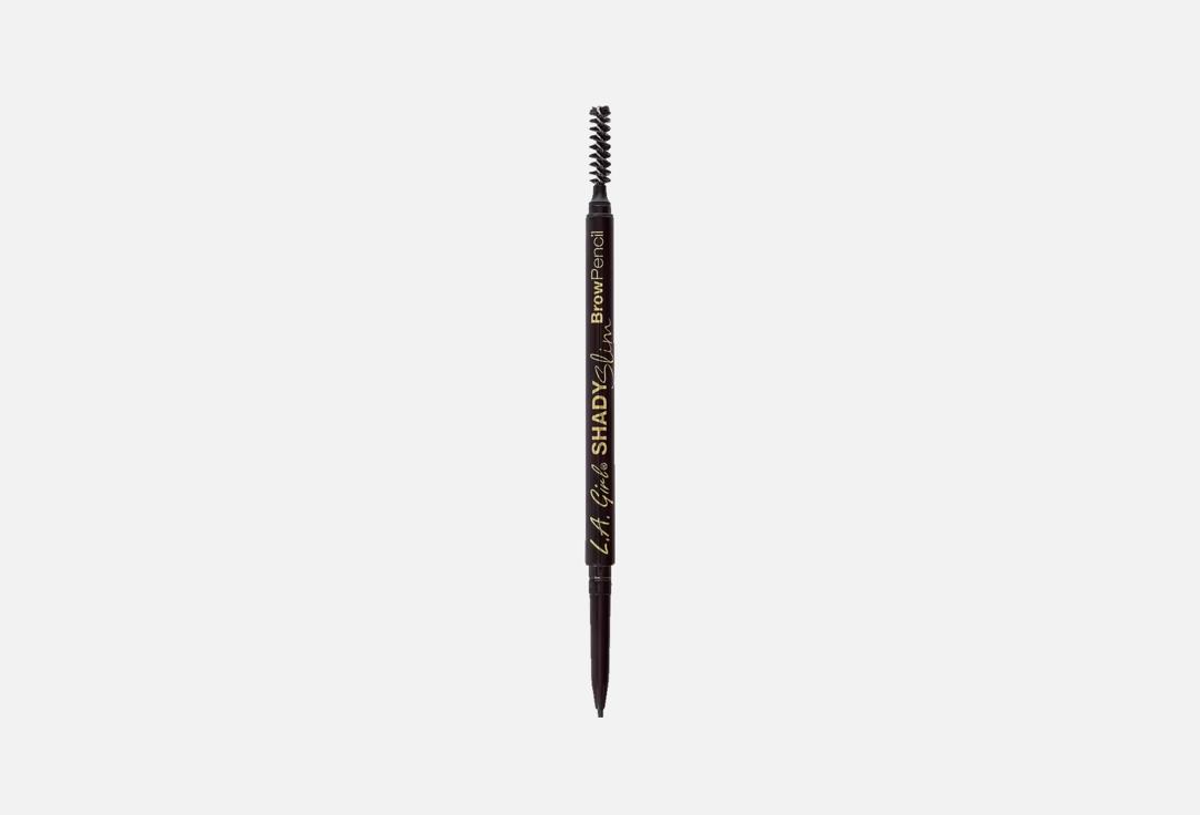 L.A. Girl Retractable Brow Pencil with Spoolie Shady Slim