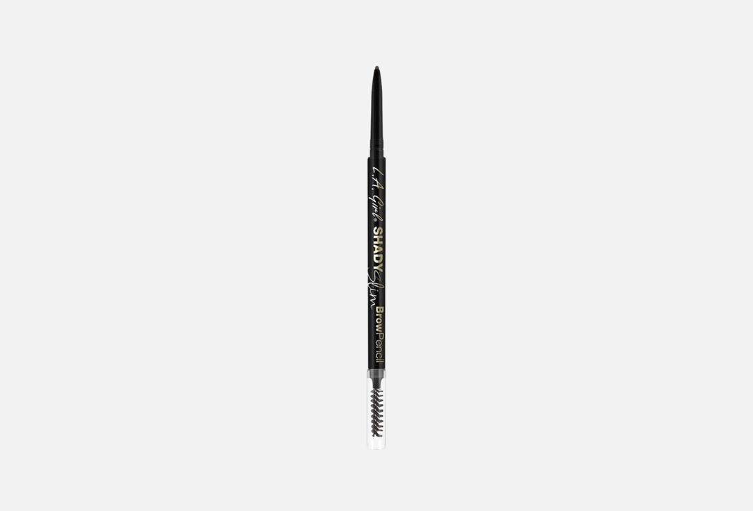 L.A. Girl Retractable Brow Pencil with Spoolie Shady Slim