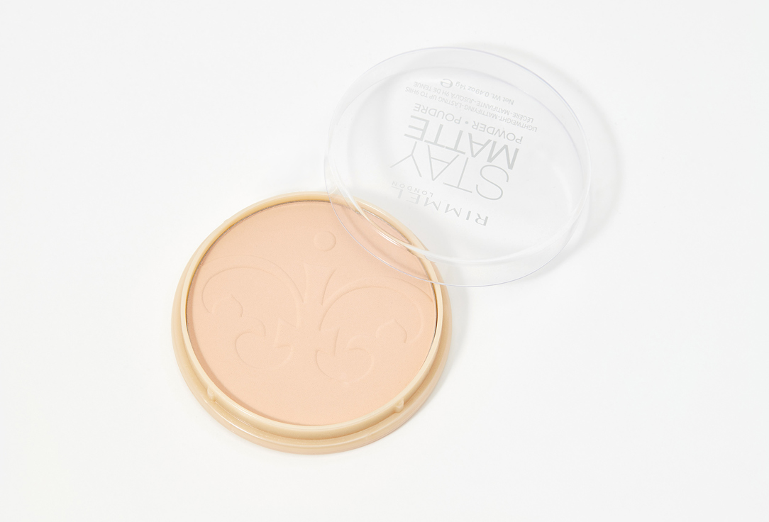 Rimmel Pressed Powder Stay Matte 005, Silky beige 14 g Rimmel Pressed Powder Stay Matte