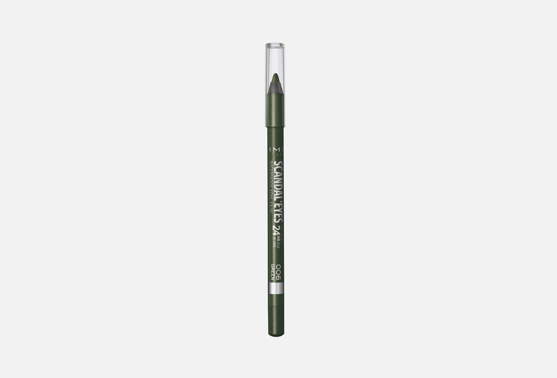 Rimmel Waterproof Eyeliner Scandaleyes 006, Green 1.3 g Rimmel Waterproof Eyeliner Scandaleyes