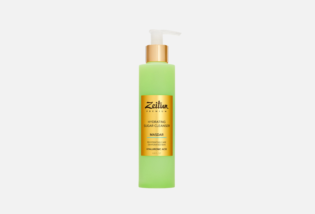 Zeitun Moisturizing Sugar Cleansing Gel Hyaluronic Acid