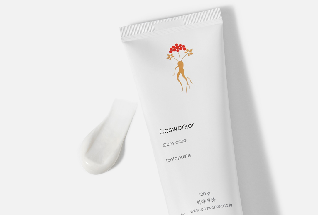 Cosworker Toothpaste Red ginseng 120 g Cosworker Toothpaste Red ginseng