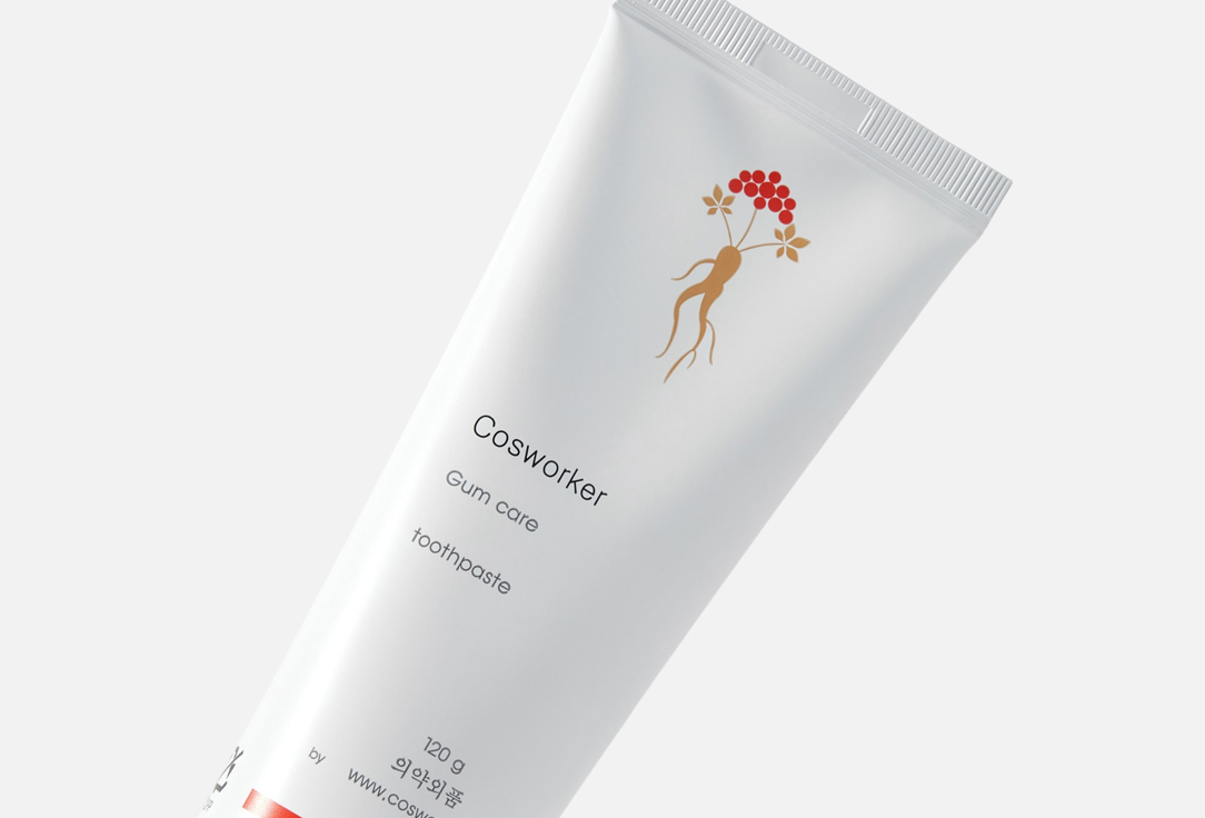 Cosworker Toothpaste Red ginseng 120 g Cosworker Toothpaste Red ginseng