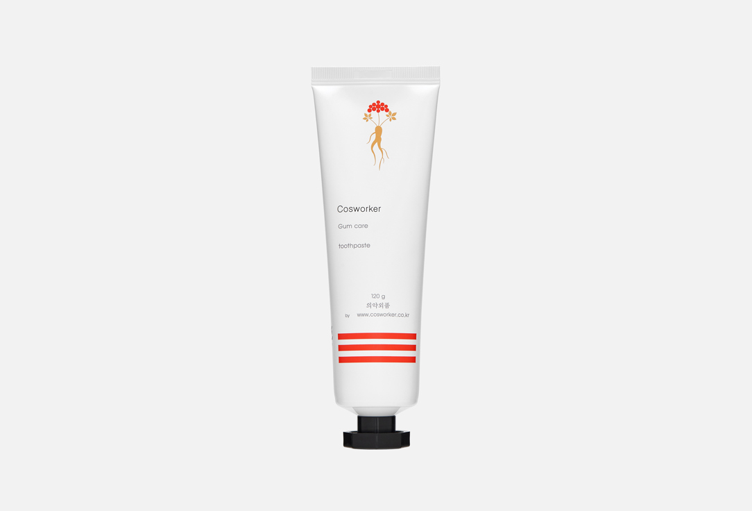 Cosworker Toothpaste Red ginseng 120 g Cosworker Toothpaste Red ginseng