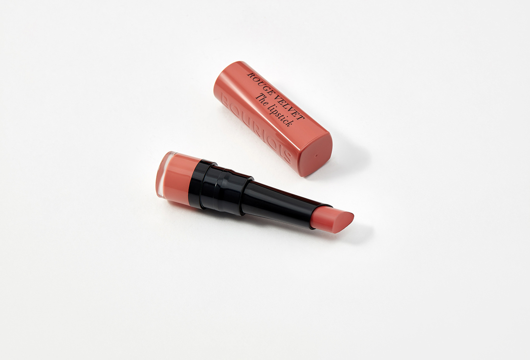 Bourjois Lipstick Rouge Velvet 15, Peach tatin 2.4 g Bourjois Lipstick Rouge Velvet