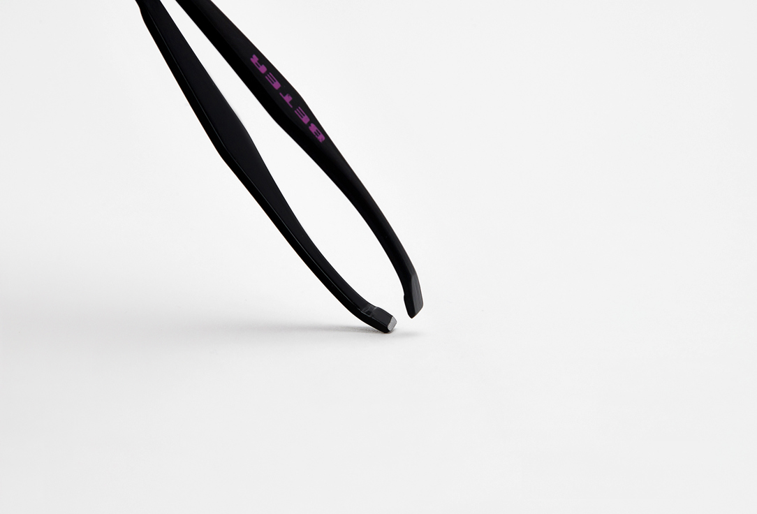 Beter Eyebrow tweezers Black 1 pcs Beter Eyebrow tweezers Black