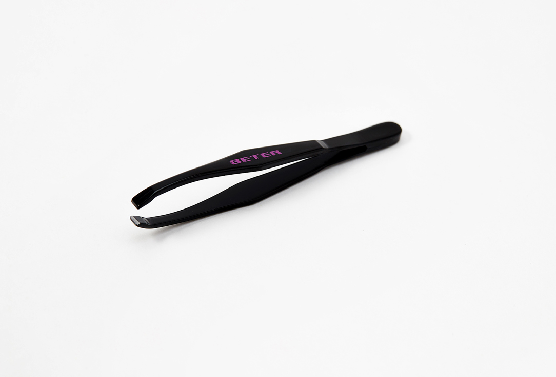 Beter Eyebrow tweezers Black 1 pcs Beter Eyebrow tweezers Black