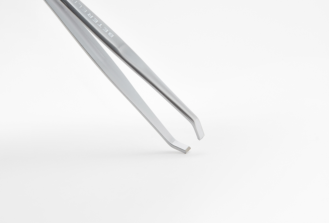 Beter Eyebrow Tweezers Elite Matte-Finished Tweezers, Straight/Crab Tip 1 pcs Beter Eyebrow Tweezers Elite Matte-Finished Tweezers, Straight/Crab Tip