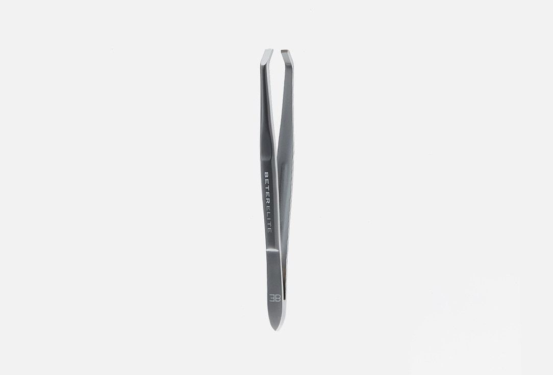 Beter Eyebrow Tweezers Elite Matte-Finished Tweezers, Straight/Crab Tip 1 pcs Beter Eyebrow Tweezers Elite Matte-Finished Tweezers, Straight/Crab Tip