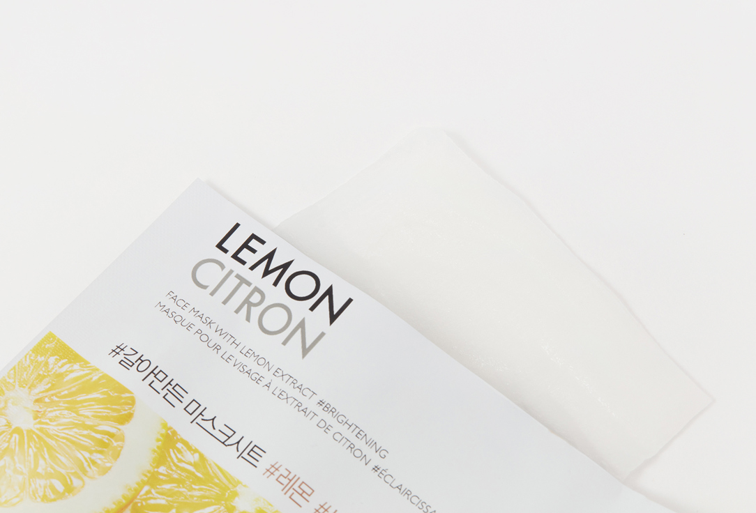 THE FACE SHOP Face Mask Real nature Lemon 1 pcs THE FACE SHOP Face Mask Real nature Lemon