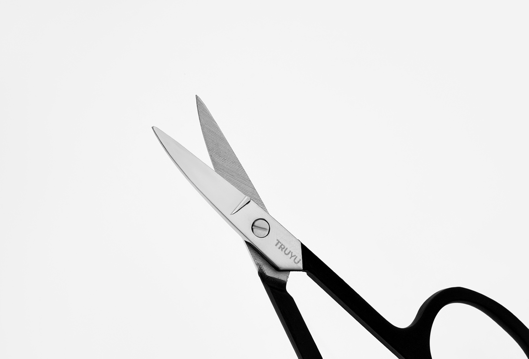 QVS Nail Scissors Nail Scissors Curved Blades 1 pcs QVS Nail Scissors Nail Scissors Curved Blades