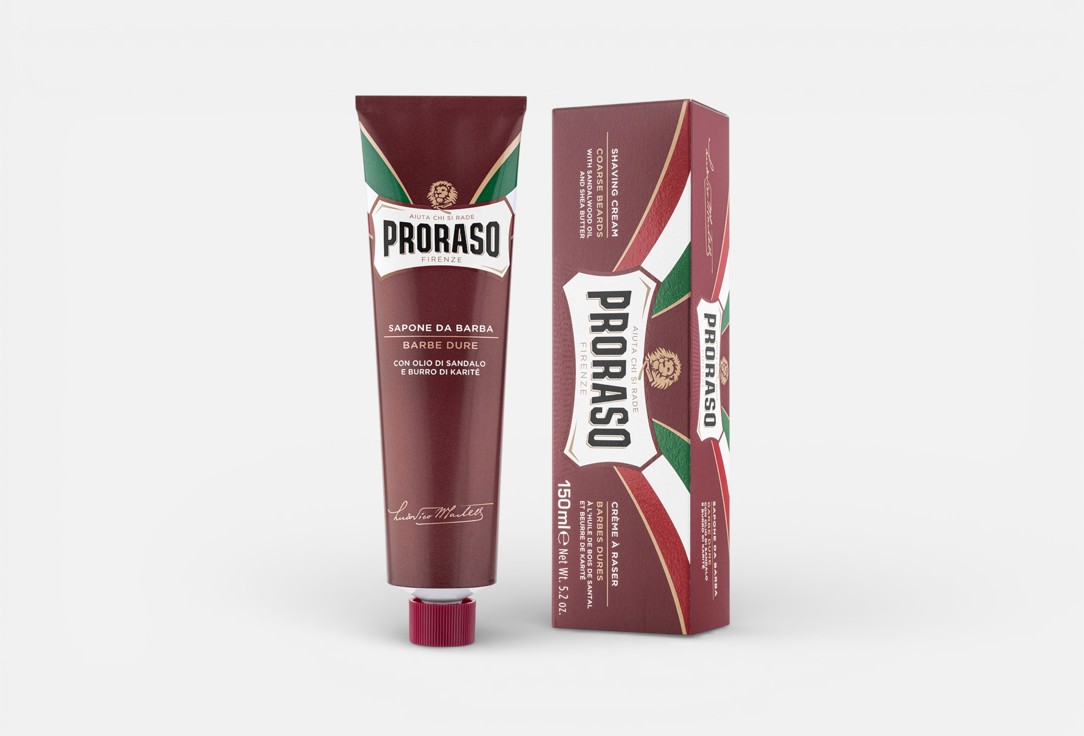 Proraso Shaving Cream Shaving Cream Tube: Nourishing for Coarse Beards