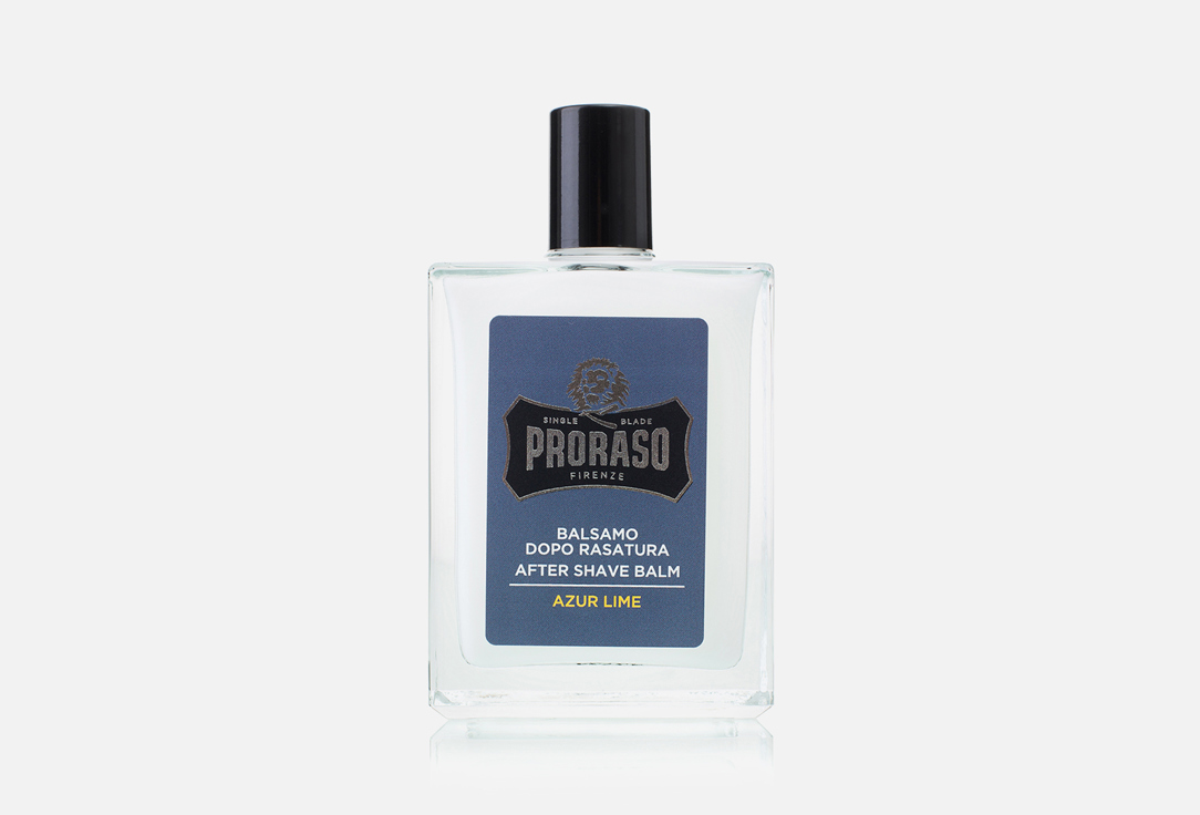 Proraso Aftershave Balm Single Blade After Shave Balm: Azur Lime