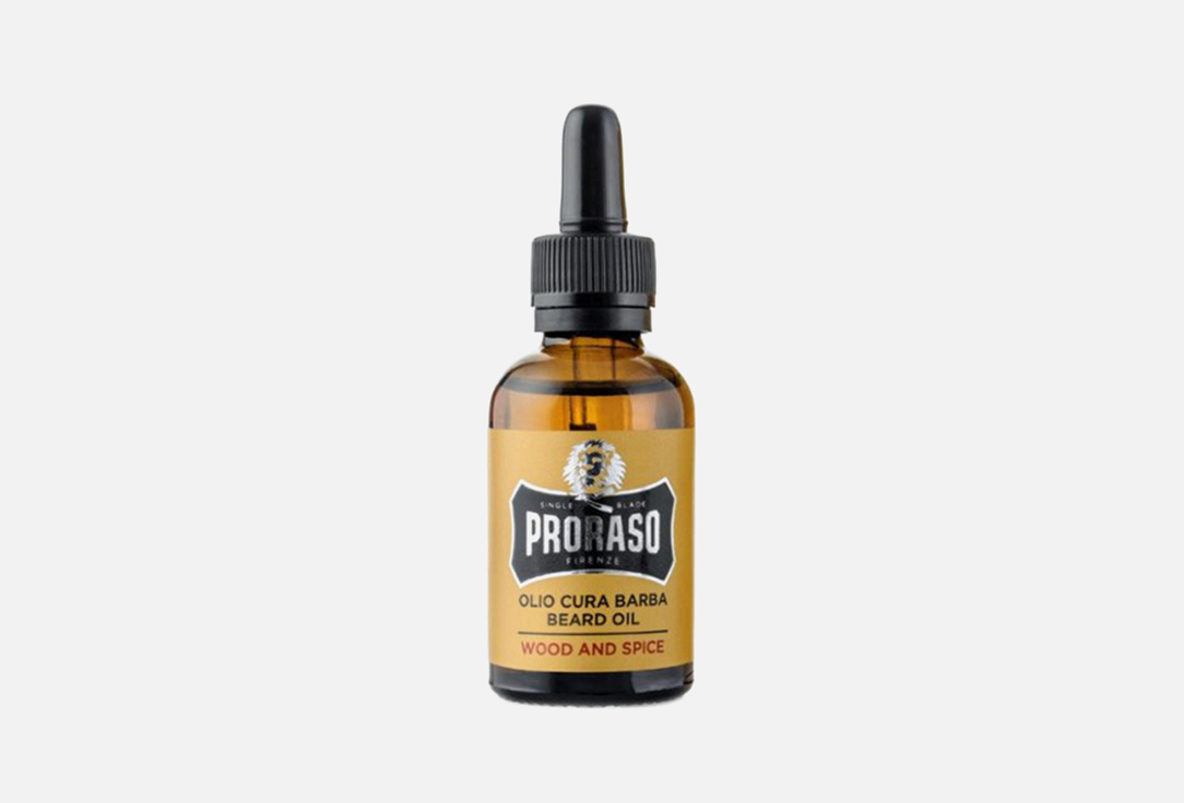Proraso Nourishing Hair Oil Beard Oil: Wood & Spice