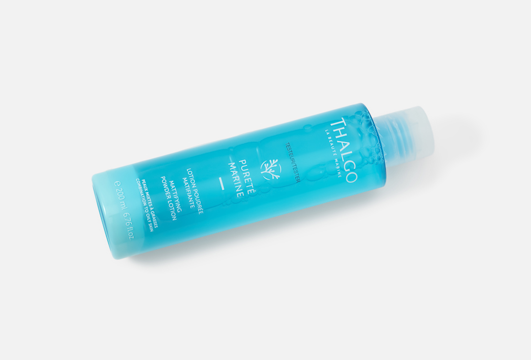 Thalgo Biphase mattifying powder toner Pureté Marine