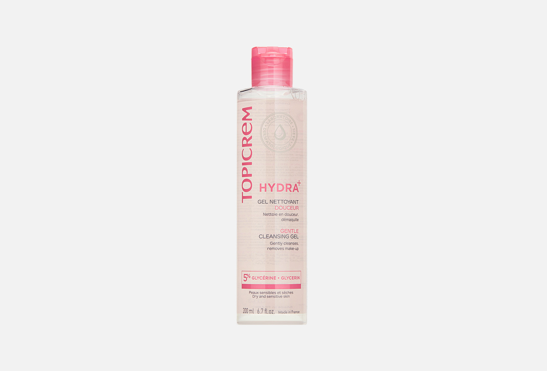 Topicrem Face & Body GENTLE CLEANSING GEL Hydra+