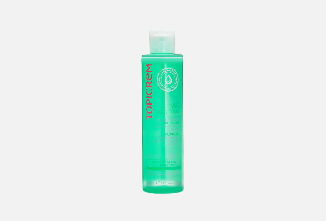 Topicrem Face & Body PURIFYING CLEANSING GEL AC Control