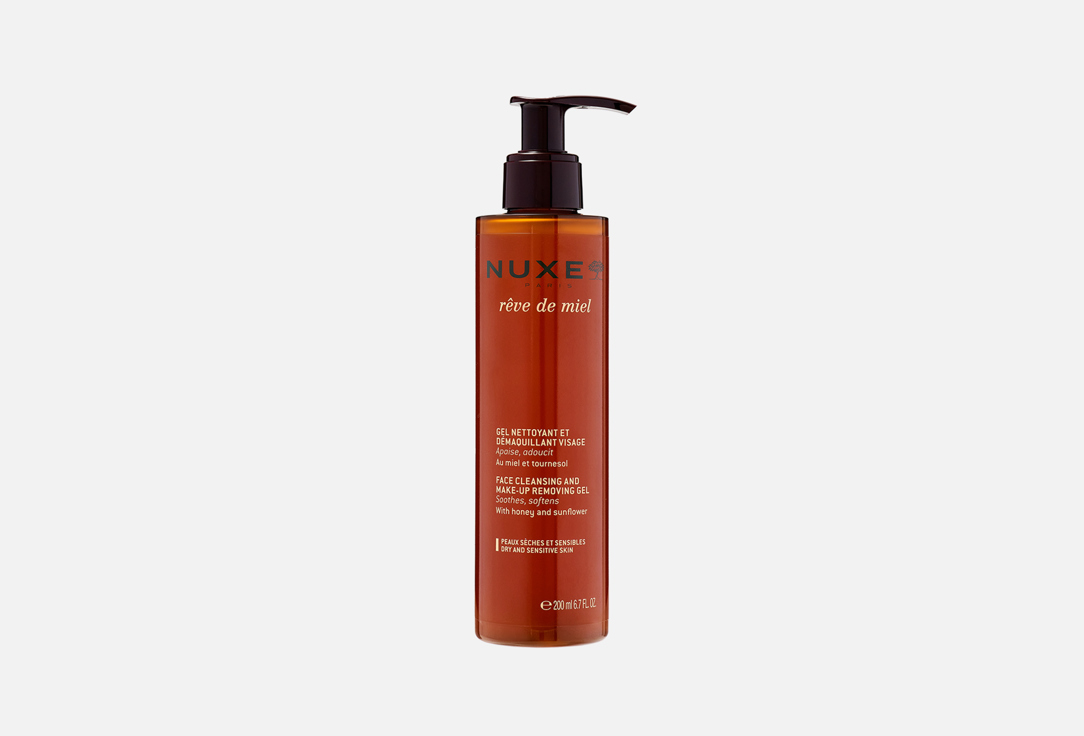 NUXE Makeup Remover Gel REVE DE MIEL 200 ml NUXE Makeup Remover Gel REVE DE MIEL