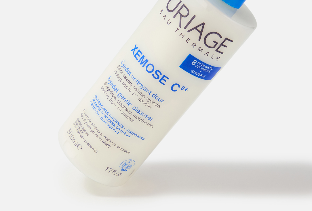 Uriage Gentle cleansing gel for face and body XEMOSE 500 ml Uriage Gentle cleansing gel for face and body XEMOSE