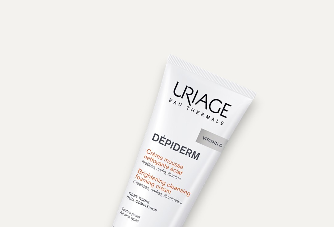 Uriage Brightening cleansing foam Depiderm