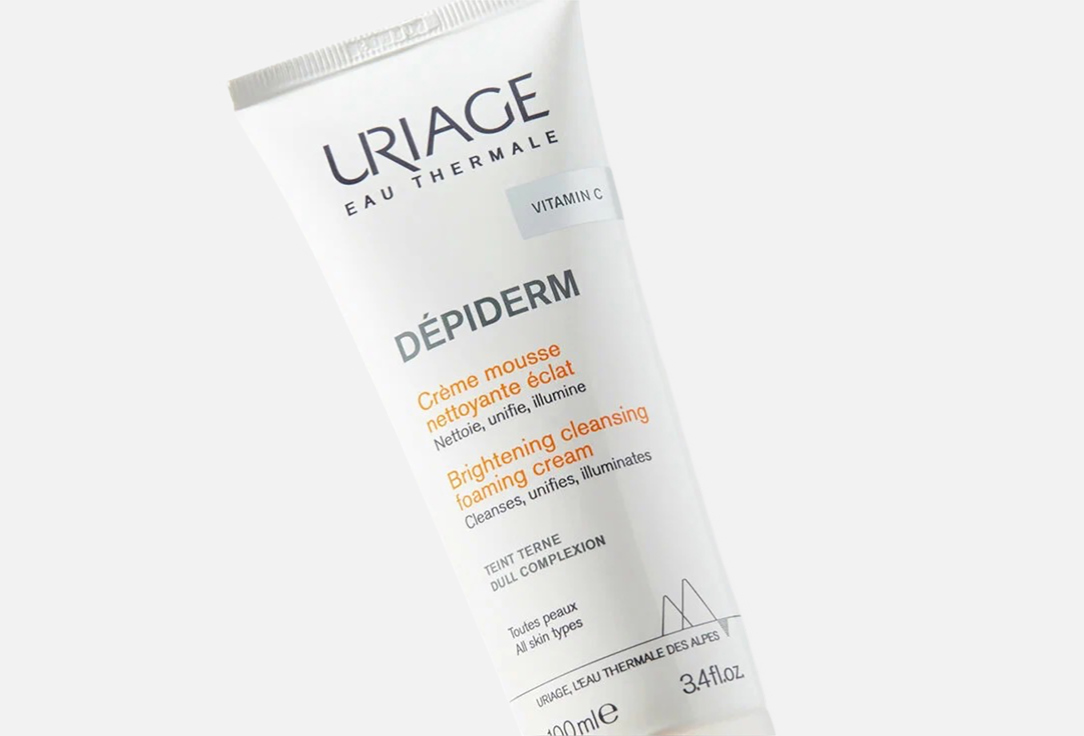 Uriage Brightening cleansing foam Depiderm