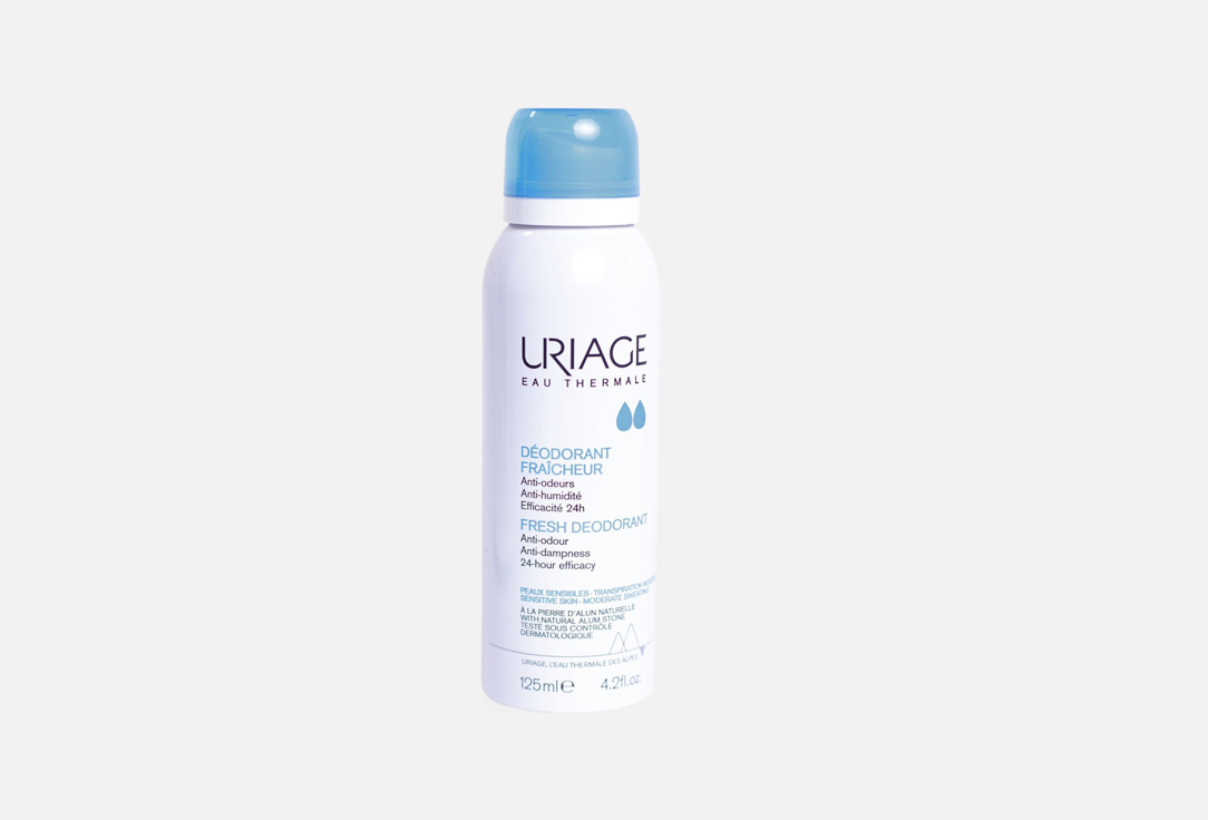 Uriage Refreshing deodorant spray FRESH DEODORANT 125 ml Uriage Refreshing deodorant spray FRESH DEODORANT