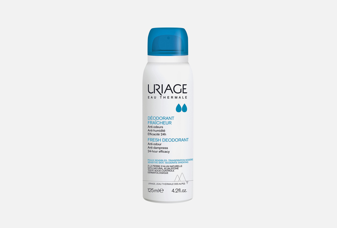 Uriage Refreshing deodorant spray FRESH DEODORANT 125 ml Uriage Refreshing deodorant spray FRESH DEODORANT