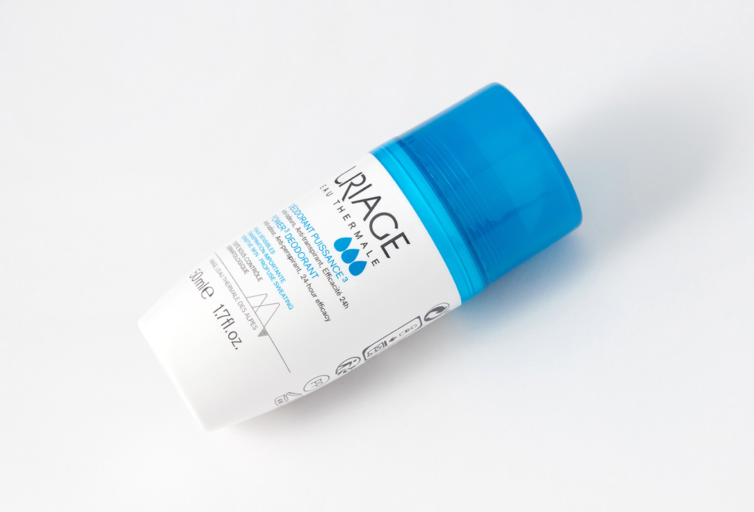 Uriage TRIPLE STRENGTH ROLL-ON DEODORANT POWER 3 DEODORANT 50 ml Uriage TRIPLE STRENGTH ROLL-ON DEODORANT POWER 3 DEODORANT