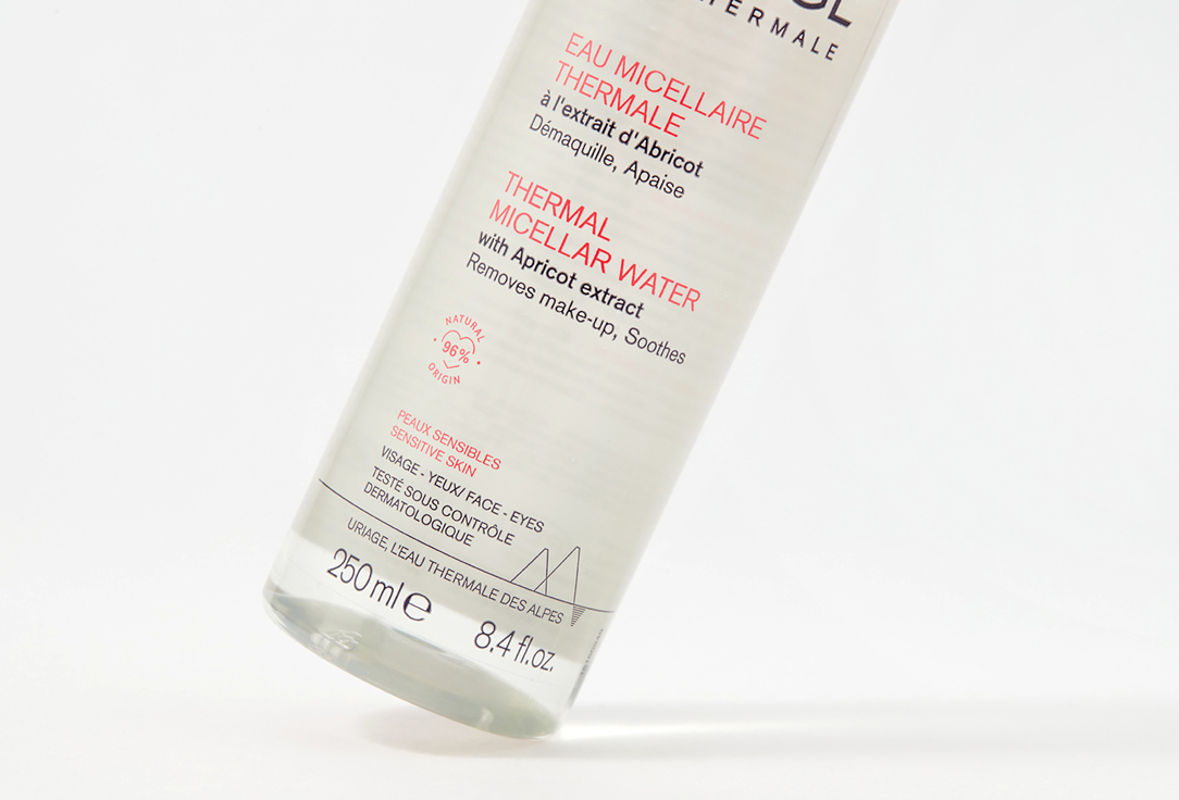 Uriage Thermal Face cleansing micellar water Pink 250 ml Uriage Thermal Face cleansing micellar water Pink