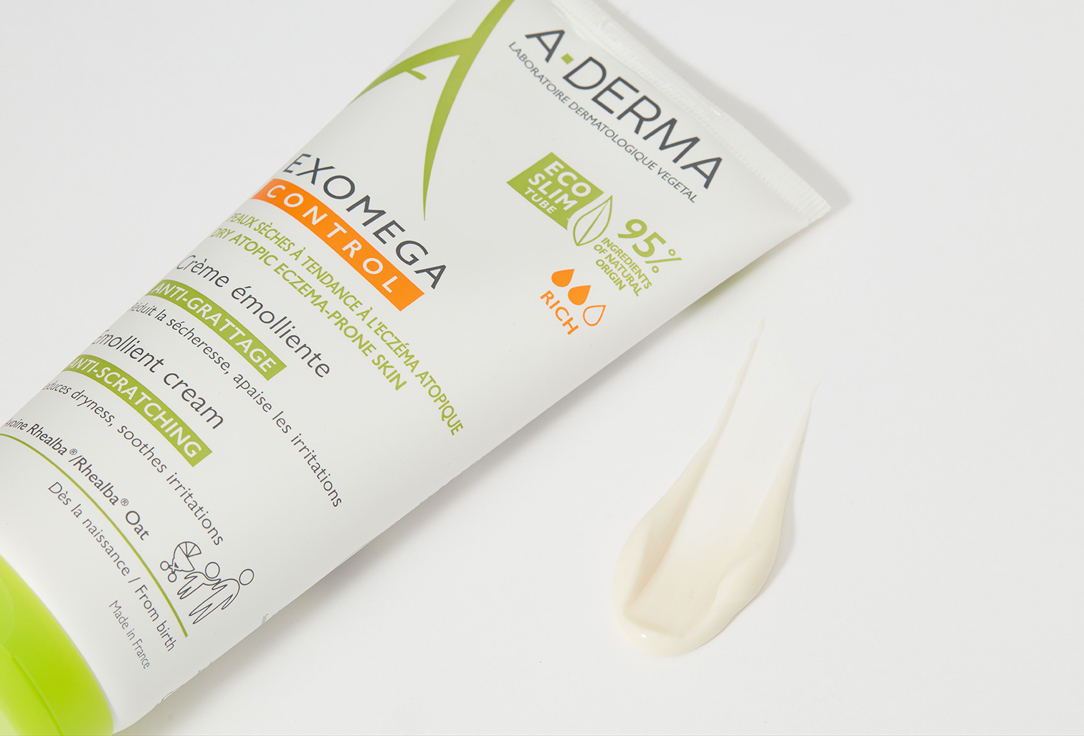 A-Derma Softening Cream For Face And Body Exomega Control