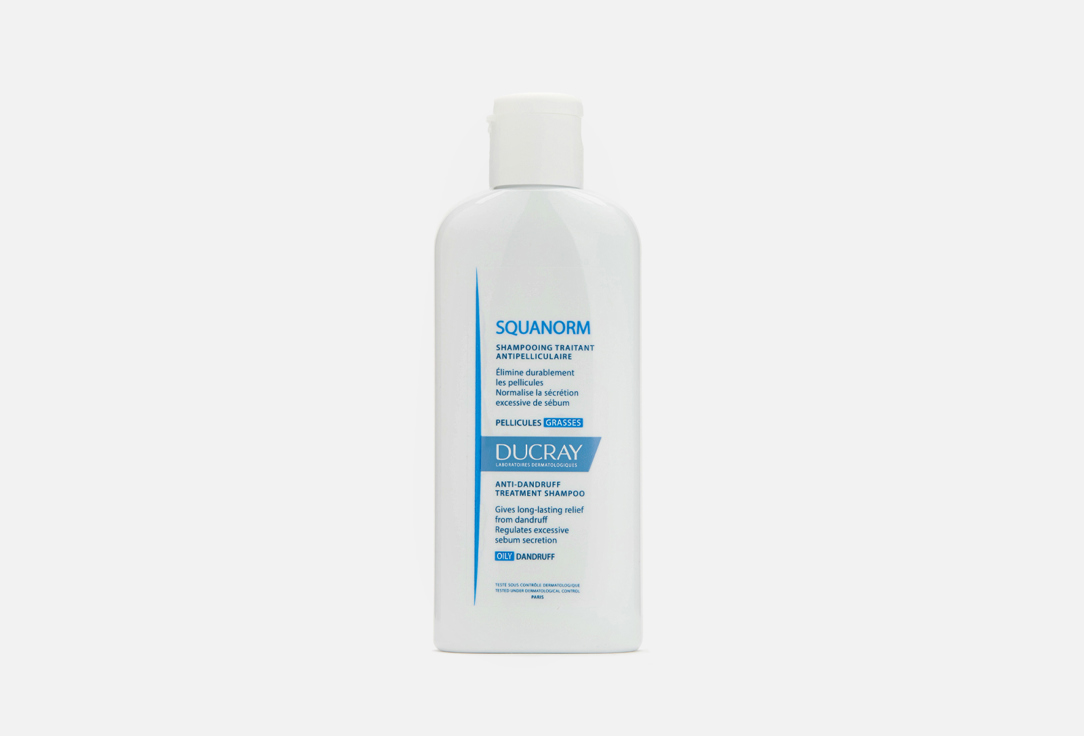 Ducray Shampoo for hair from oily dandruff Squanorm 200 ml Ducray Shampoo for hair from oily dandruff Squanorm