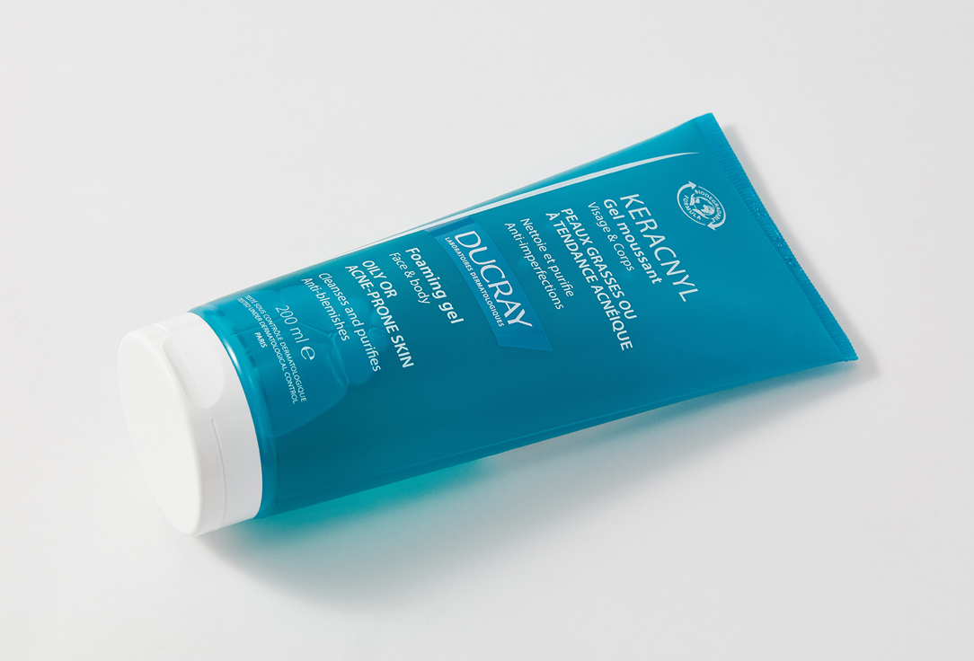 Ducray Cleansing Gel oily & acne-prone skin Keracnyl 200 ml Ducray Cleansing Gel oily & acne-prone skin Keracnyl