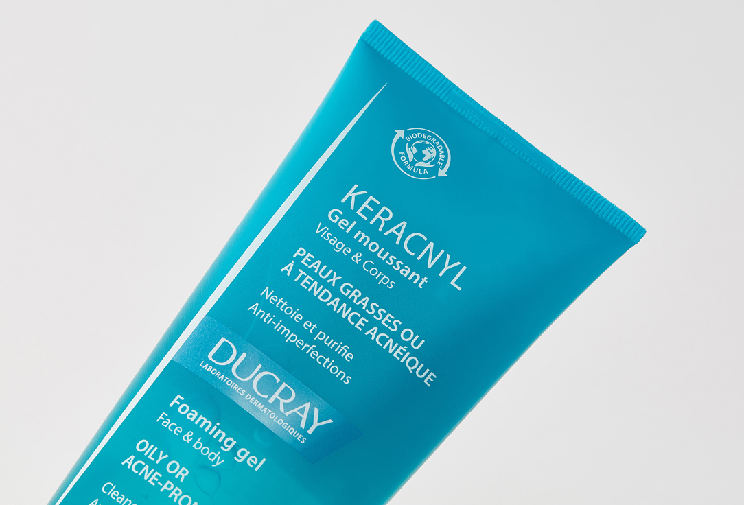 Ducray Cleansing Gel oily & acne-prone skin Keracnyl 200 ml Ducray Cleansing Gel oily & acne-prone skin Keracnyl