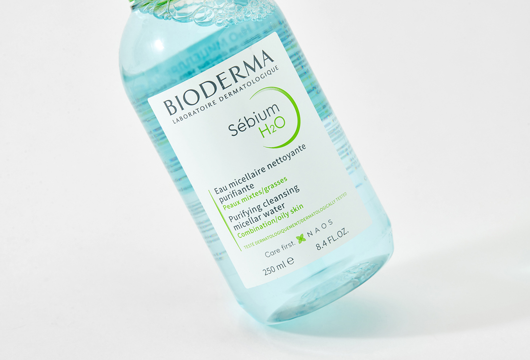 Bioderma Мицеллярная вода для жирной и комбинированной кожи Sebium H2O